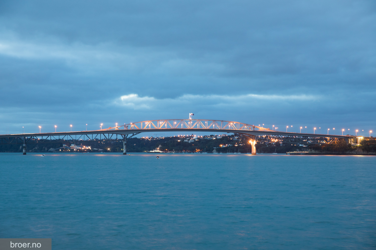 bilde av Auckland Harbour Bridge