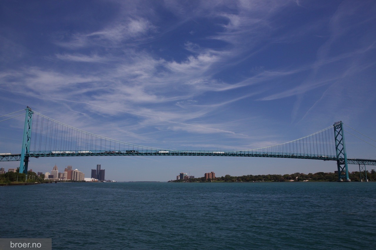 bilde av Ambassador Bridge