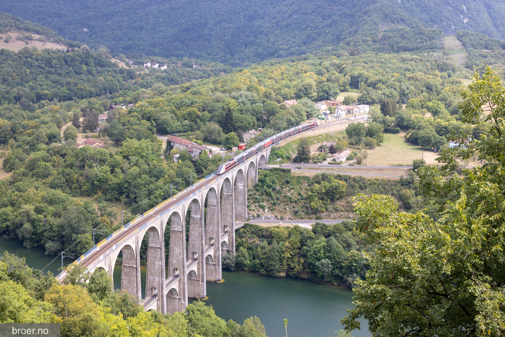 bilde av Cize-Bolozon Viadukt
